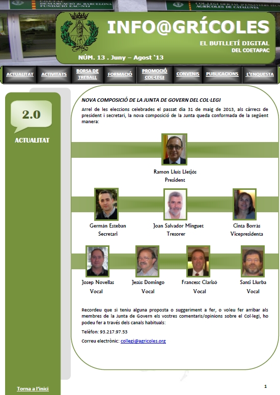 INFO@GRICOLES 13