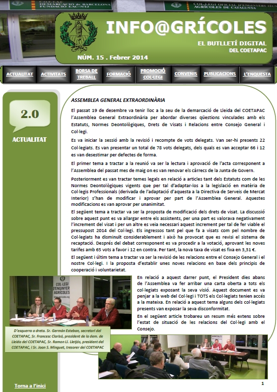 INFO@GRICOLES 15