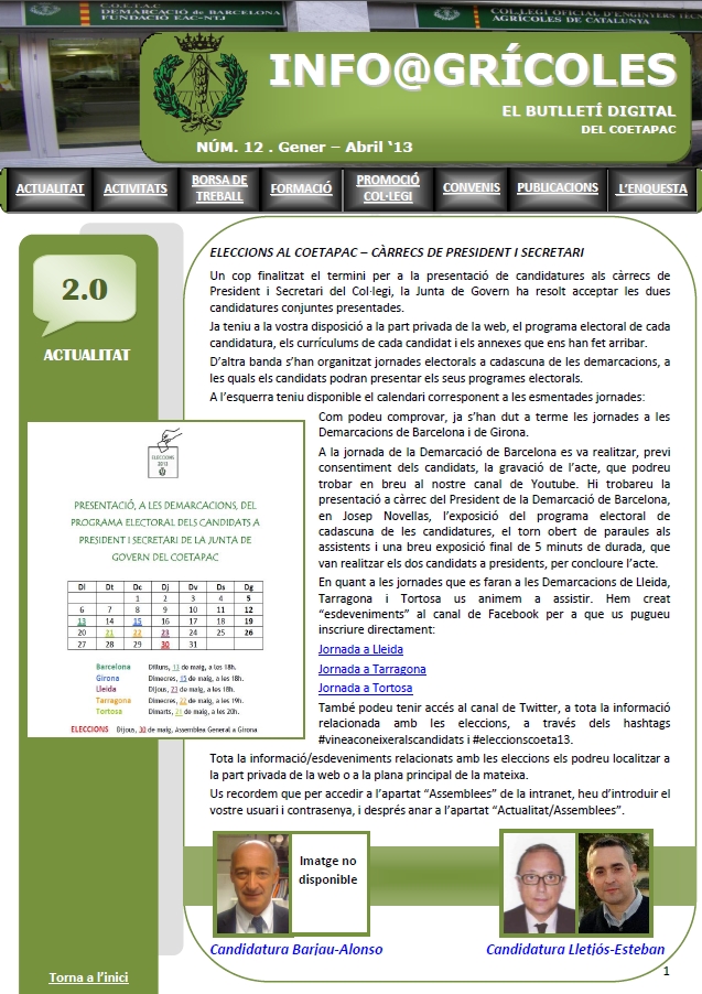 INFO@GRICOLES 12